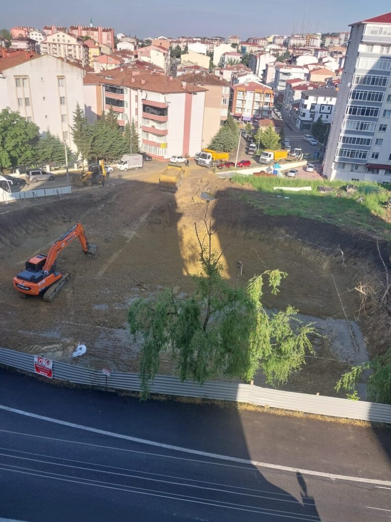 Edirne’de bir inşaat!