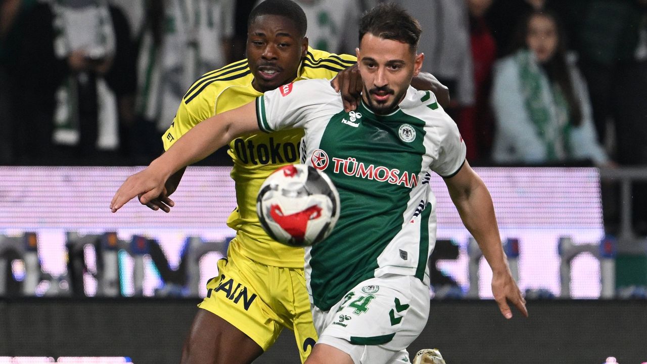 Fenerbahçe ligi ikinci bitirmeyi garantiledi: Konyaspor'u deplasmanda 3-0 yendi