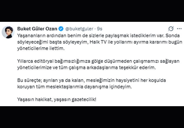 Halk TV'de bir ayrılık daha! Mahiroğlu'ndan açıklama