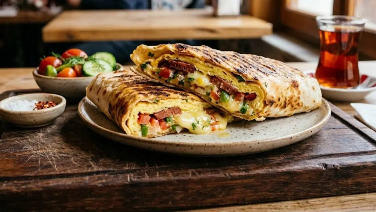 Kahvaltıda yeni trend: 5 dakikada hazırlanan yüksek proteinli lavaş omlet tostu...