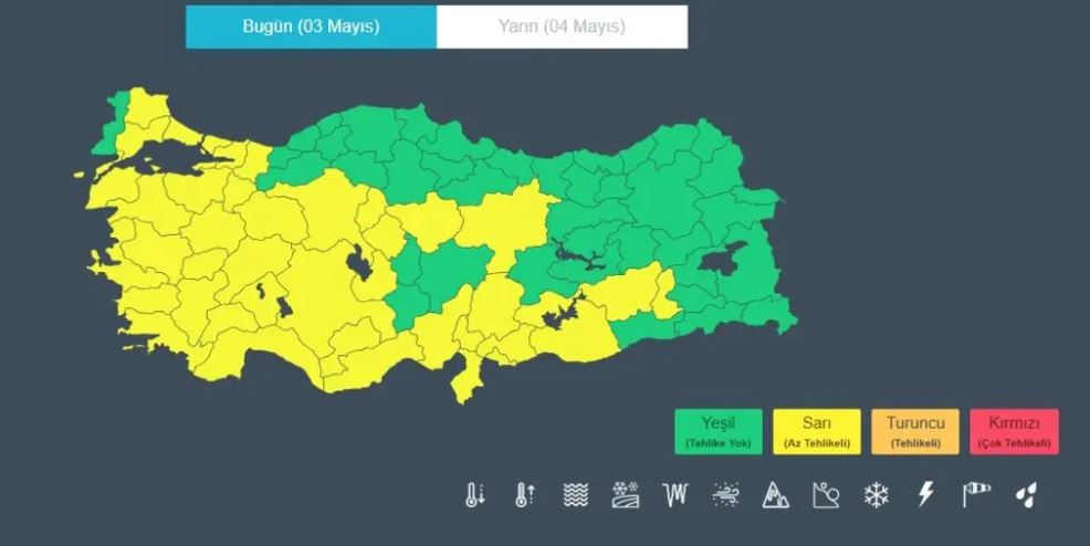 Kış henüz bitmedi: Meteoroloji’den 41 il için sarı kodlu uyarı!