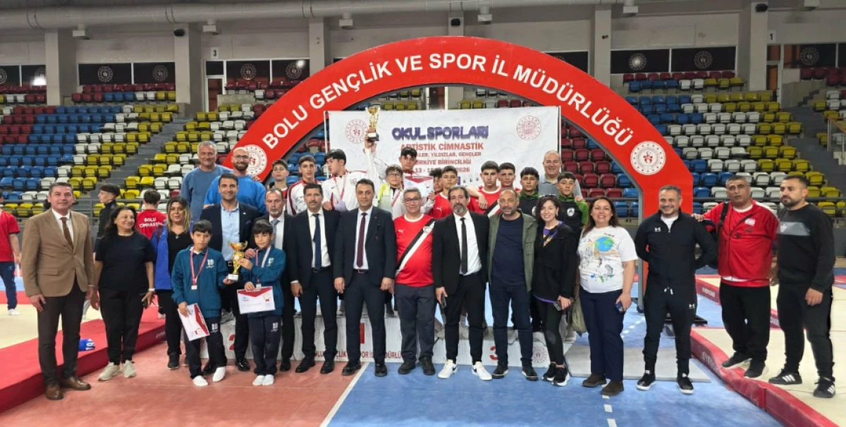 Okullarımızdan, Artistik Cimnastik Türkiye Birinciliği’nde başarılı sonuçlar