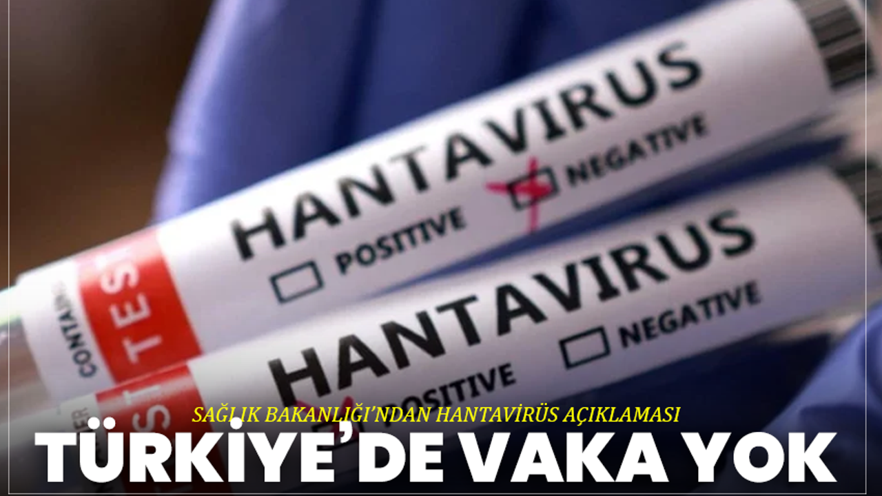 Sağlık Bakanlığı’ndan hantavirüs açıklaması: Türkiye’de vaka yok