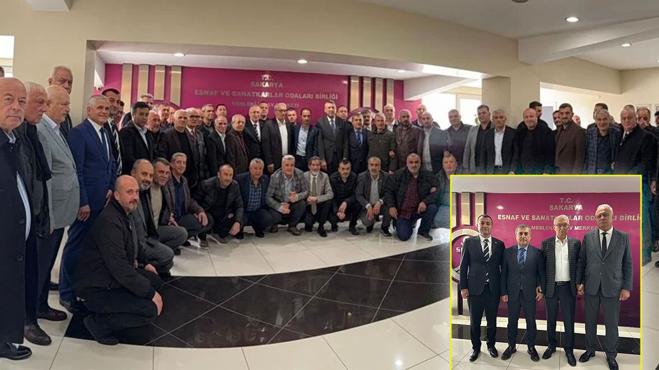 SESOB'ta seçim öncesi büyük buluşma...Alişan oda başkanlığı ile vedalaştı