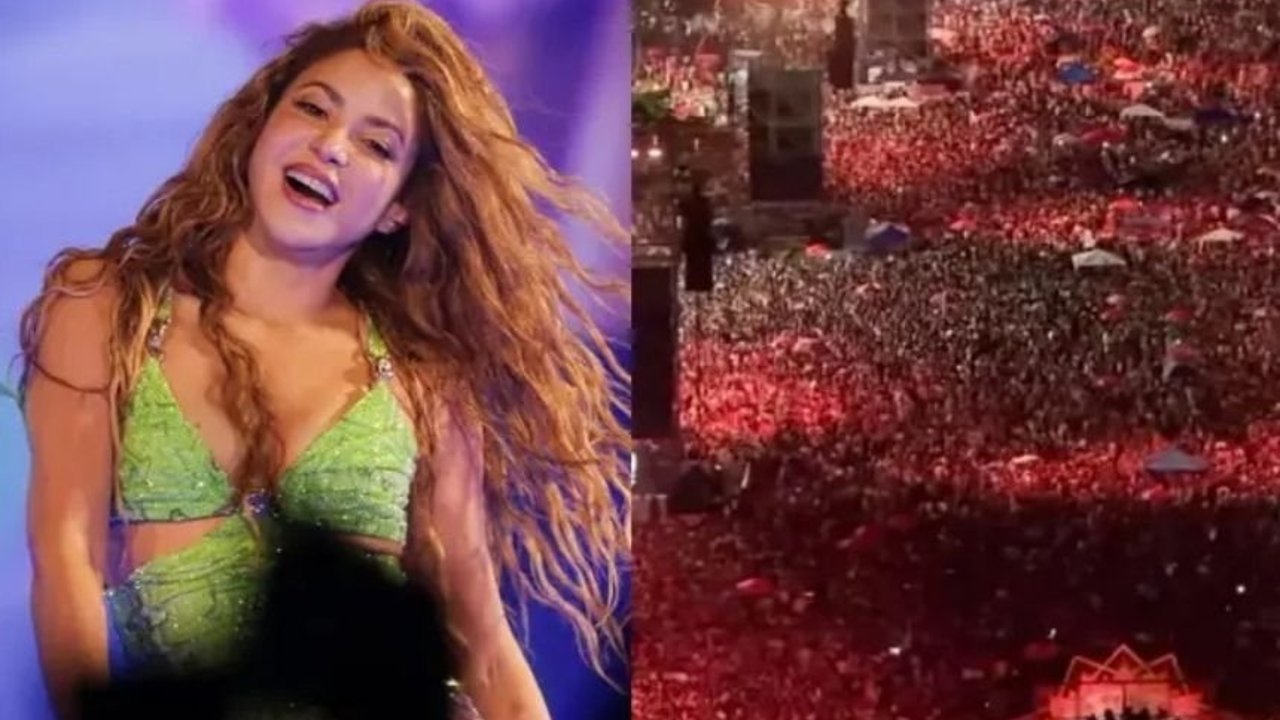 Shakira tarih yazdı: Rio konserine 2 milyon kişi katıldı!