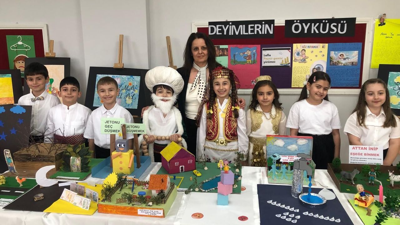 Türkçenin Kalbi Bu Sergide Attı: 21 Haziran İlkokulu’ndan Muhteşem Sergi