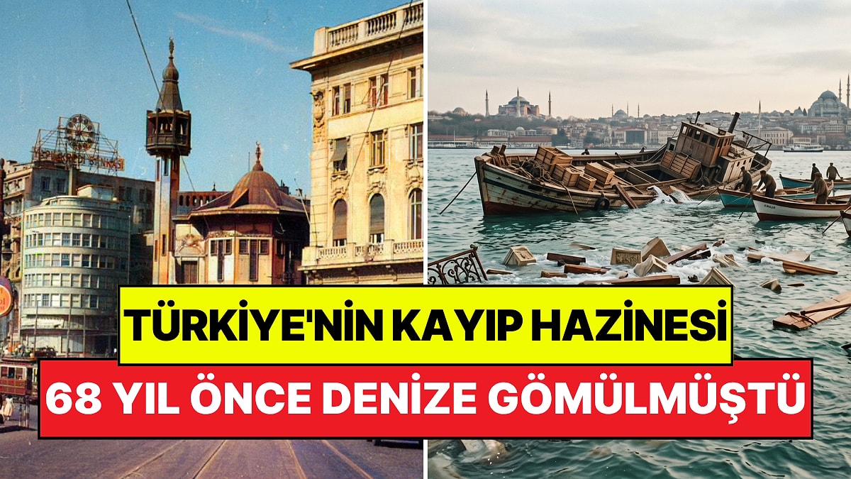 Türkiye'nin Kayıp Hazinesi Yükseliyor: Orijinal Parçaları 68 Yıl Önce Denizin Dibinde Kaybolmuştu