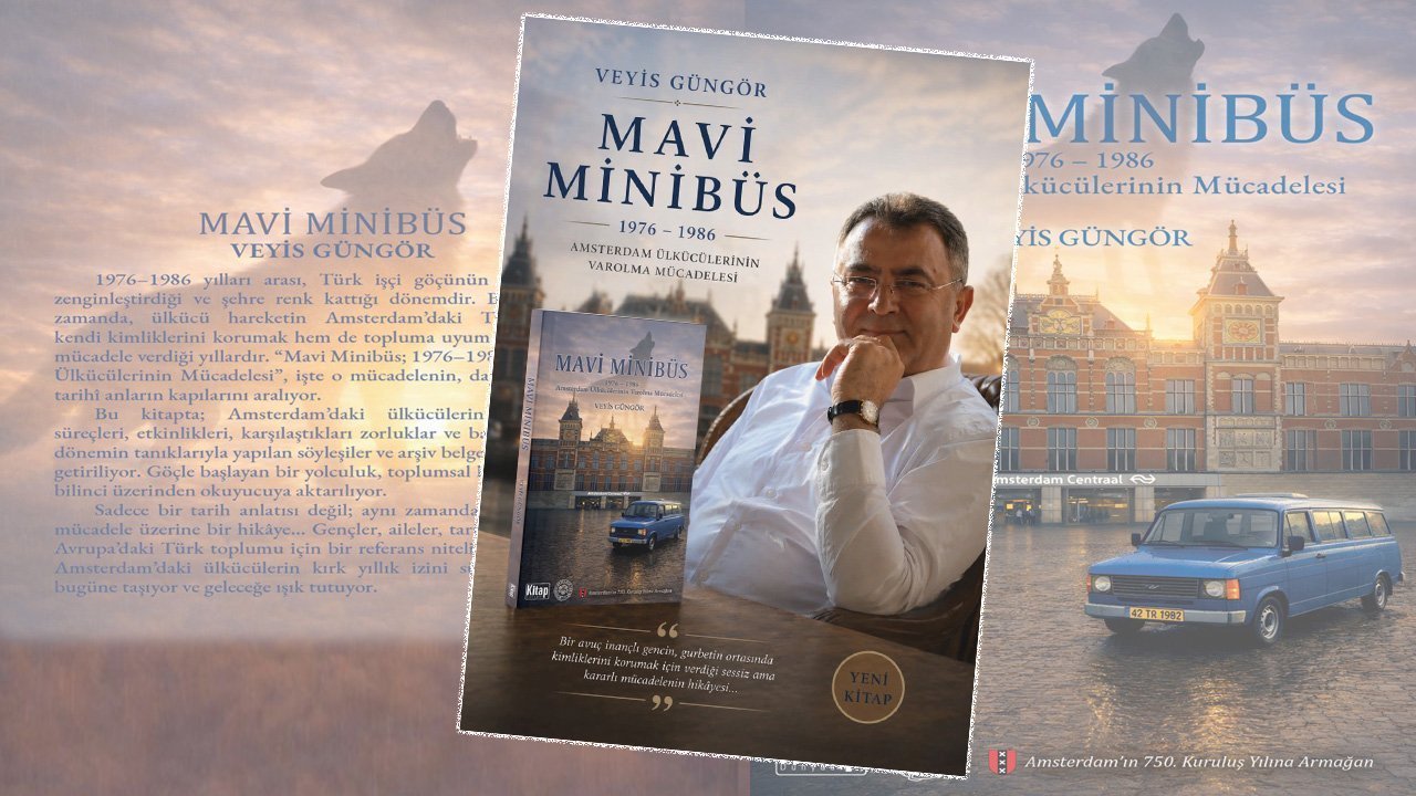 Veyis Güngör, Ülkücülerin Varolma Mücadelisini ‘Mavi Minibüs’ Adıyla Kitaplaştırdı