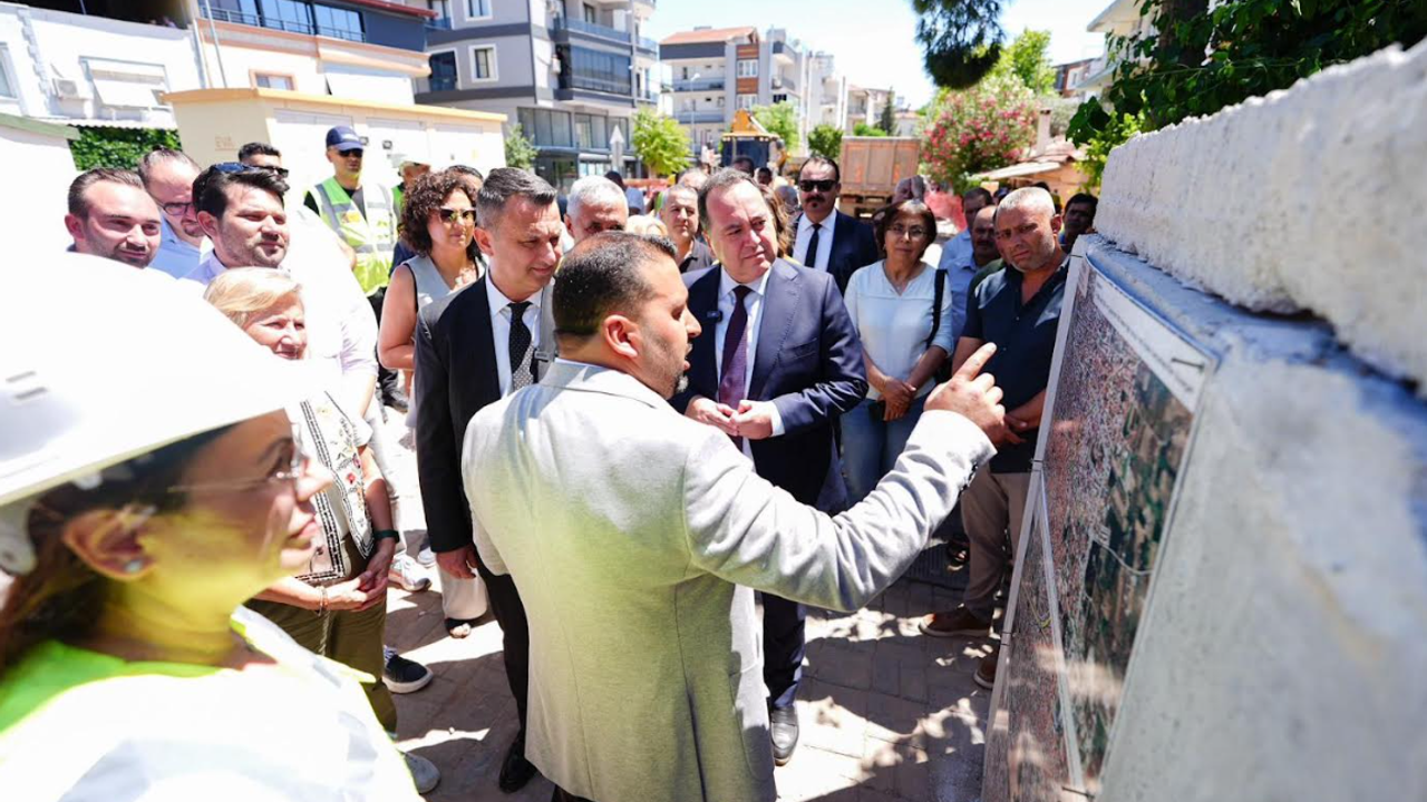 27 yıllık sorun tarih oluyor: Başkan Dutlulu Akhisar’daki altyapı çalışmalarını inceledi