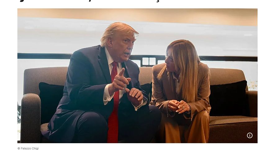 ABD ve İtalya arasında fotoğraf krizi: Trump 'yalvardı' dedi, Meloni sert çıktı