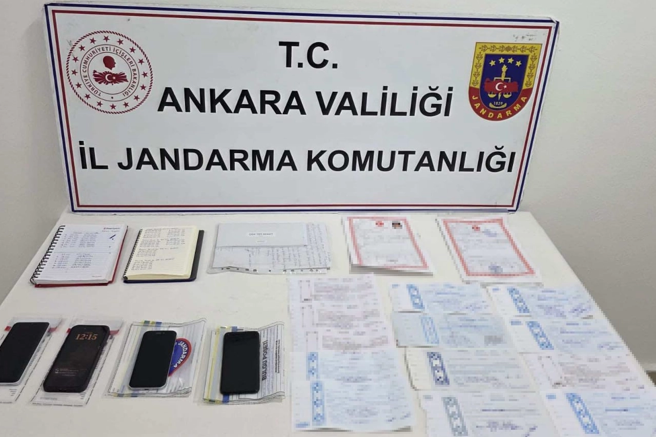 Ankara’da tefecilik operasyonu: 106 banka hesabına el konuldu