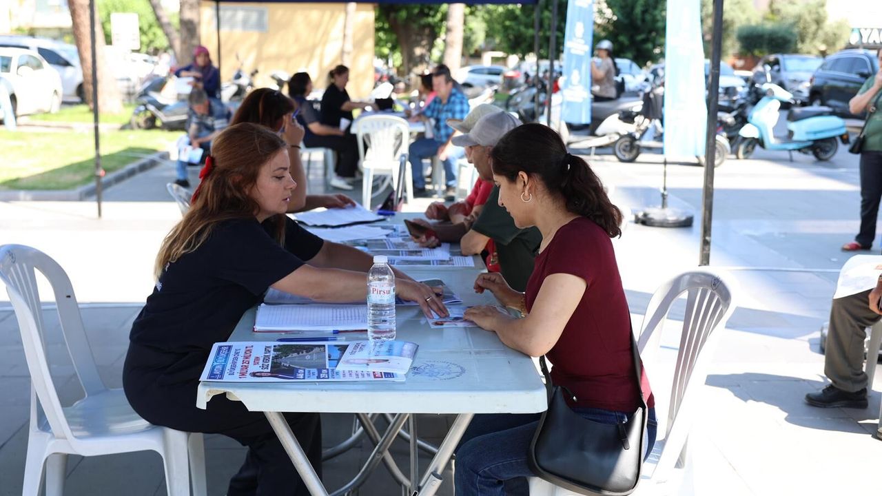 Aydın Büyükşehir Belediyesi Mobil Ağız ve Diş Sağlığı Klinikleri’ne yoğun ilgi