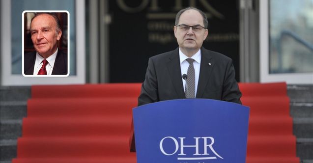 Bosna Hersek Yüksek Temsilcisinden skandal “Aliya İzetbegoviç” açıklaması