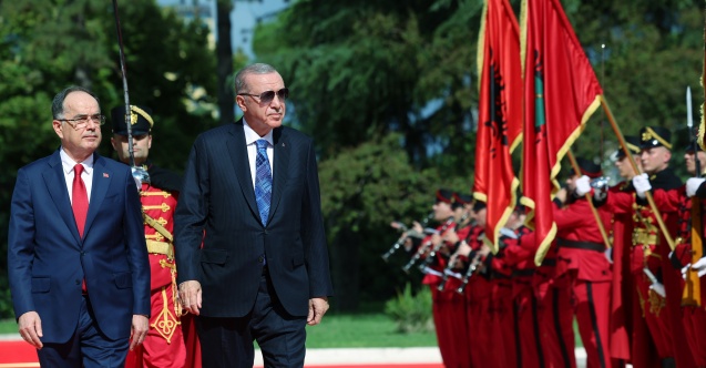 Cumhurbaşkanı Erdoğan, Arnavutluk'ta