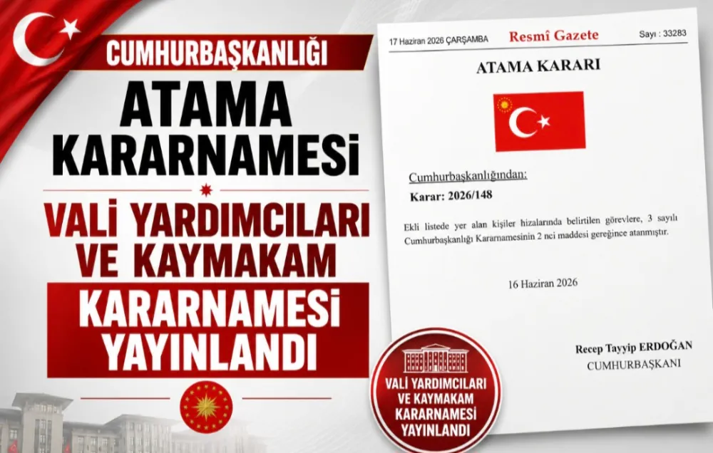 EDİRNE'DE KAYMAKAM VE VALİ YARDIMCILARI DEĞİŞTİ 
