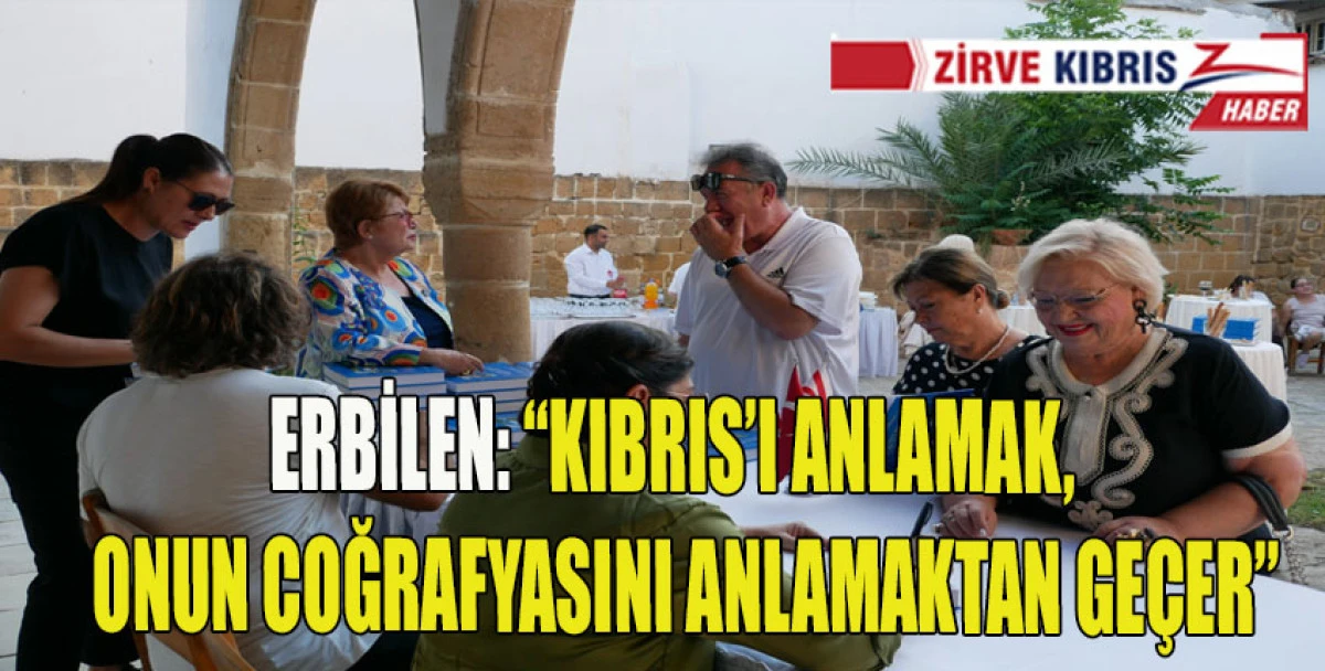 “Kuzey Kıbrıs Türk Cumhuriyeti’nin Coğrafyası” kitabının tanıtım ve imza etkinliği yapıldı