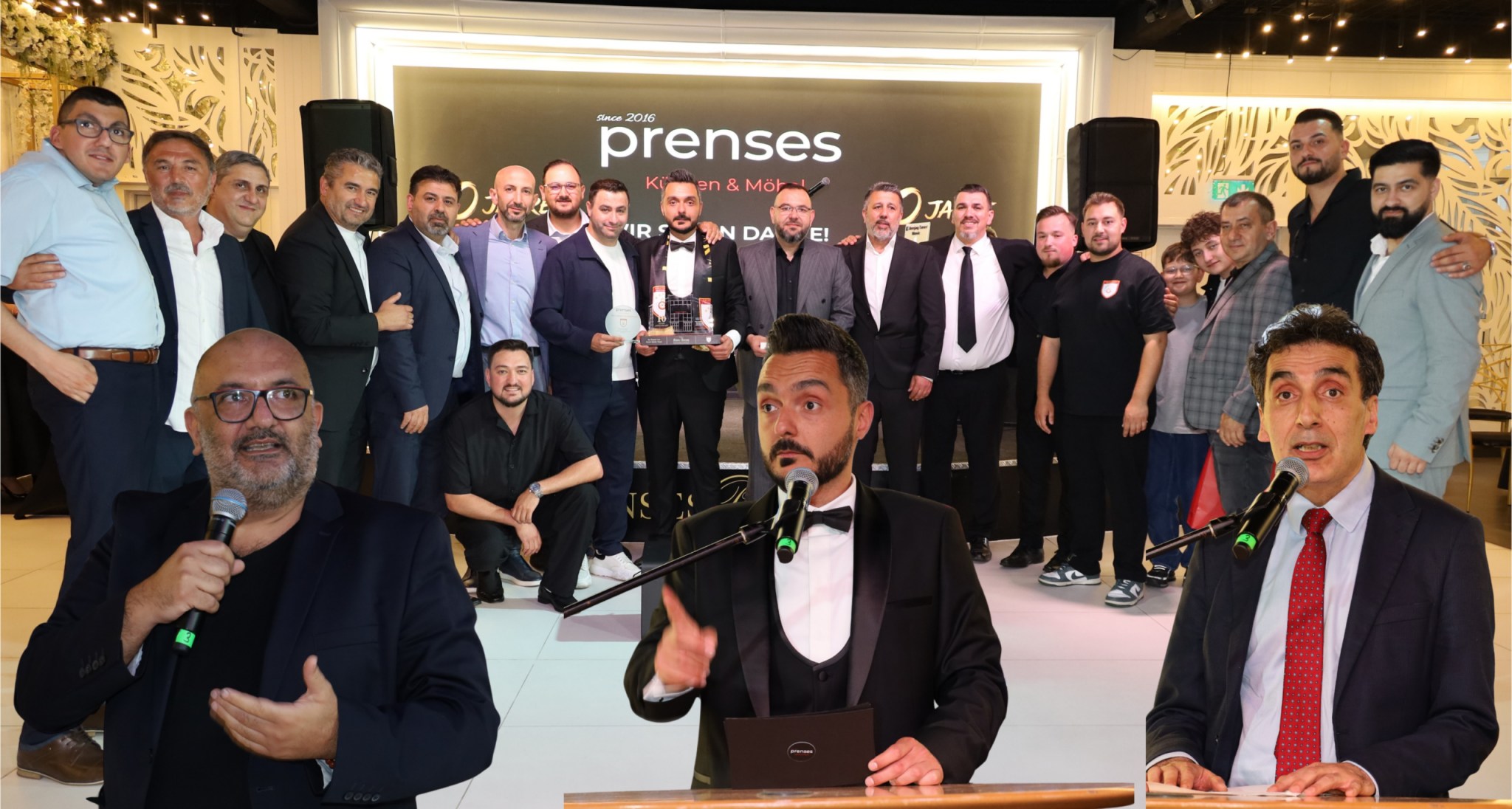 Prenses Küchen & Möbel’den 10. Yıla Yakışan Görkemli Gala