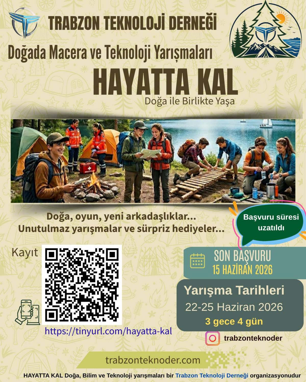 Trabzon’da Doğa ve Teknoloji Buluşması: Hayatta Kal 2026 İçin Geri Sayım Başladı