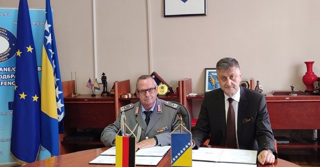 Vlada Njemačke donira 1,2 miliona eura za infrastrukturne projekte Oružanih snaga BiH