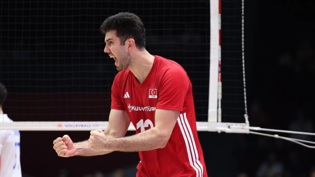 A Milli Erkek Voleybol Takımı, Çin’i 3-0 mağlup etti