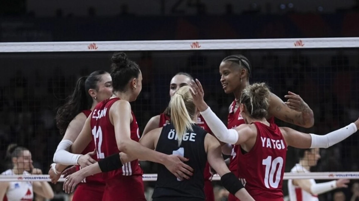 A Milli Kadın Voleybol Takımı, Milletler Ligi’nde yarın Çin ile karşılaşacak A Milli Kadın Voleybol Takımı, Milletler Ligi’nde yarın Çin ile karşılaşacak