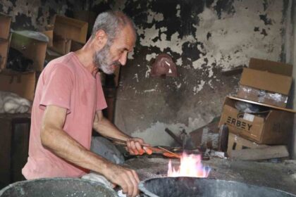 Adana’da kalaycılık mesleği yaşatılıyor