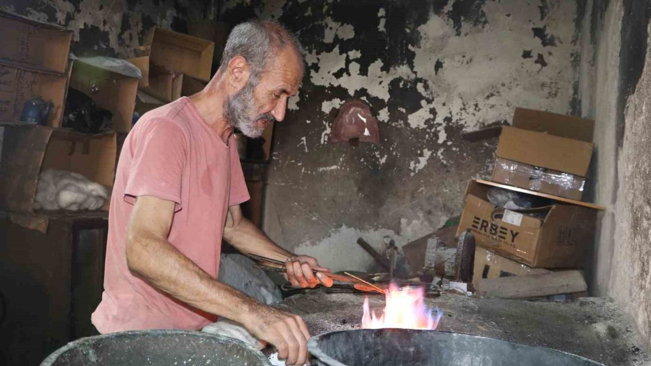 Adana’da kalaycılık mesleği yaşatılıyor