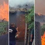 Ailesiyle tartıştı, evi ateşe verdi