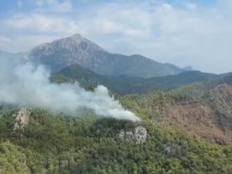 Antalya ve Balıkesir’de orman yangını