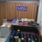 Artvin'de Kaçak Bal ve Alkol Operasyonu