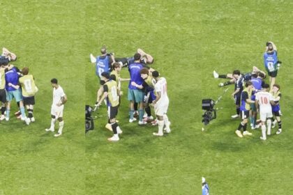 Bellingham kendini kaybetti, Arjantinli yıldıza tokat attı