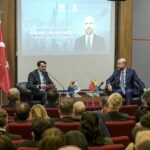 Bilal Erdoğan, Saraybosna'da üniversite öğrencilerine hitap etti Bilal Erdoğan, Saraybosna'da üniversite öğrencilerine hitap etti