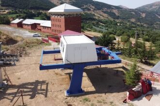 Bozdağ’da kış turizmi hazırlığı: Çığ bariyerleri kuruldu