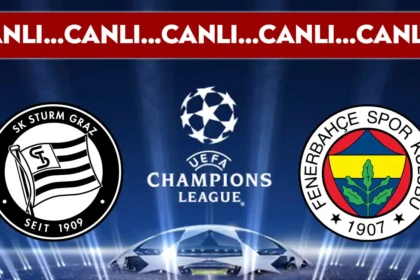 CANLI YAYIN: Sturm Graz – Fenerbahçe | CANLI ANLATIM: UEFA Şampiyonlar Ligi 3. Eleme Turu Rövanşı CANLI YAYIN: Sturm Graz – Fenerbahçe | CANLI ANLATIM: UEFA Şampiyonlar Ligi 3. Eleme Turu Rövanşı