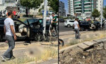 Diyarbakır’da 2 otomobil çarpıştı: 1 ölü, 1 yaralı