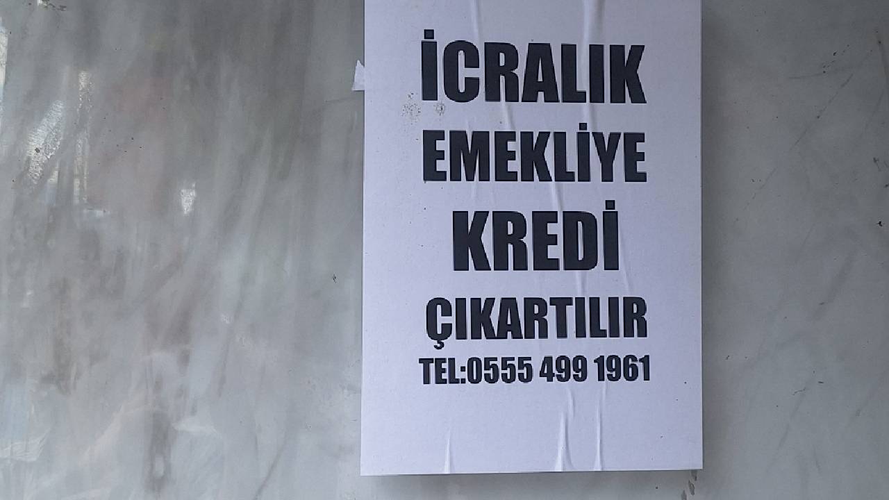 Emekliye borç tuzağı! Hastane önünde borç tuzağı