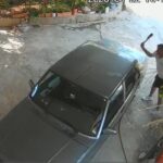 Eski sevgili dehşeti: Otomobili kullanılamaz hale getirdi