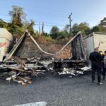 Giresun'da Tır Yangını Söndürüldü