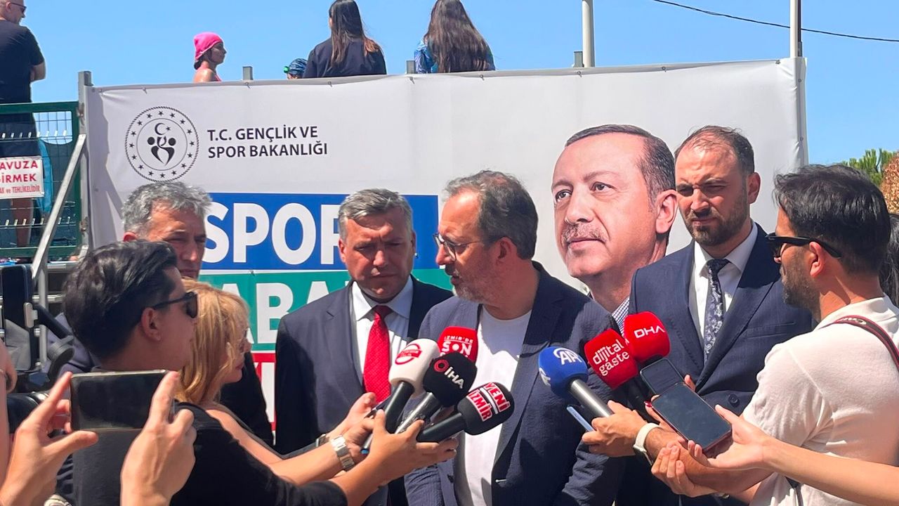 İzmir’de spor yatırımları hız kazanıyor: Kasapoğlu Gaziemir’de konuştu