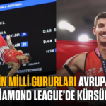 İzmir’in milli gururları Avrupa’da ve Diamond League’de kürsüde