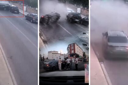 KORKUNÇ KAZA KAMERADA!