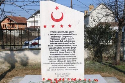 Kosova'da "Yücelciler" anıtı açıldı