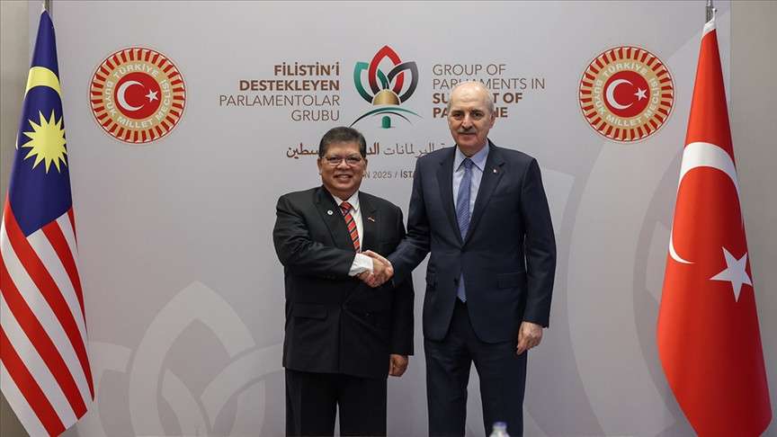 Kurtulmuş, Malezya Temsilciler Meclisi Başkanı Abdul ile görüştü