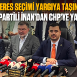 Menderes seçimi yargıya taşınıyor: AK Partili İnan’dan CHP’ye yanıt! Menderes seçimi yargıya taşınıyor: AK Partili İnan’dan CHP’ye yanıt!