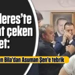 Menderes’te dikkat çeken ziyaret: CHP’li Harun Bila’dan Asuman Şen’e tebrik