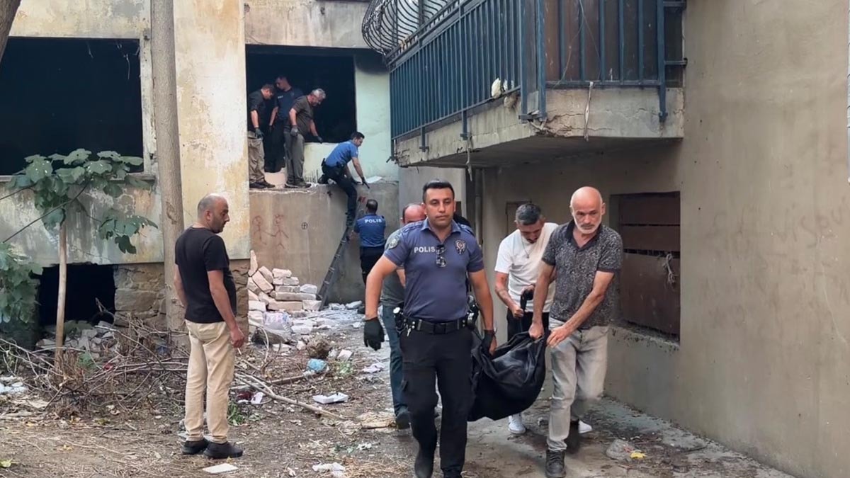 Metruk binada şüpheli ölüm