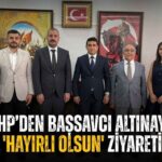 MHP Osmaniye Teşkilatından Başsavcı Tolga Han Altınay’a Ziyaret