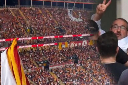 ‘Öcalan’a özgürlük’ diyen ultrAslan liderine Galatasaray tribünlerinden cevap