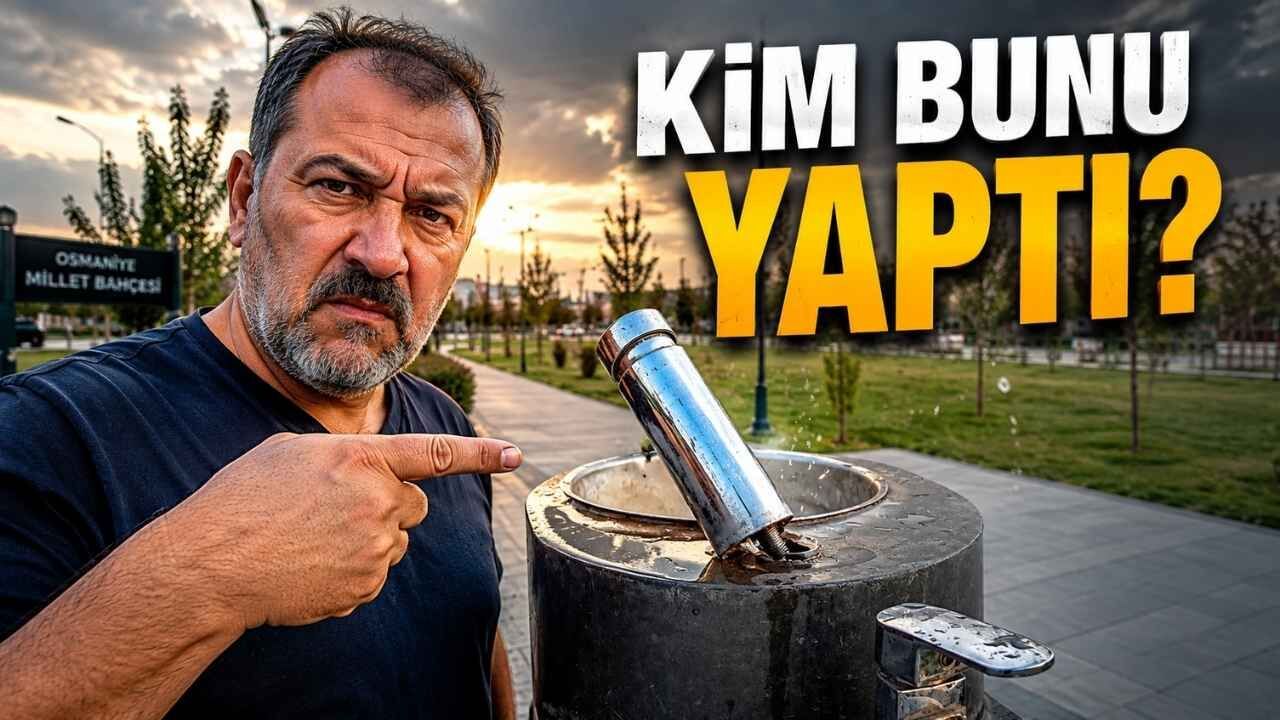 Osmaniye’de Millet Bahçesi’ne Yine Zarar Verdiler