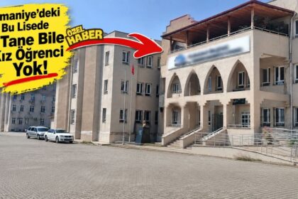 Osmaniye’deki Bu Lisede 1 Tane Bile Kız Öğrenci Yok!